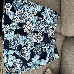 Lilly Pulitzer Luxletic Navy Skirt
